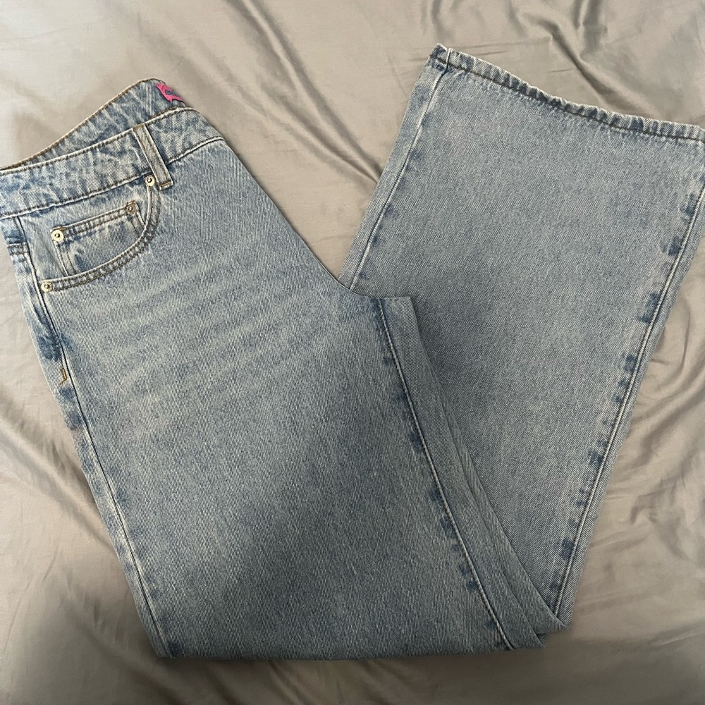 Light Blue- Low Rise Jeans
